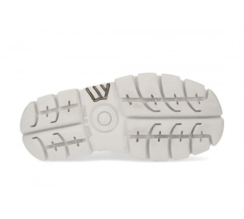 Ботильоны New Rock M-120N-S14 White Metallic Collection
