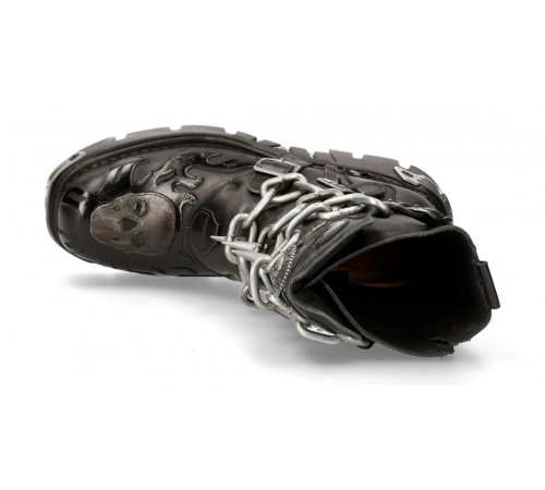 Ботинки New Rock M-727-S5 Black Metallic Collection