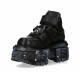 Ботильоны New Rock M-285-C80 Black Metallic Collection