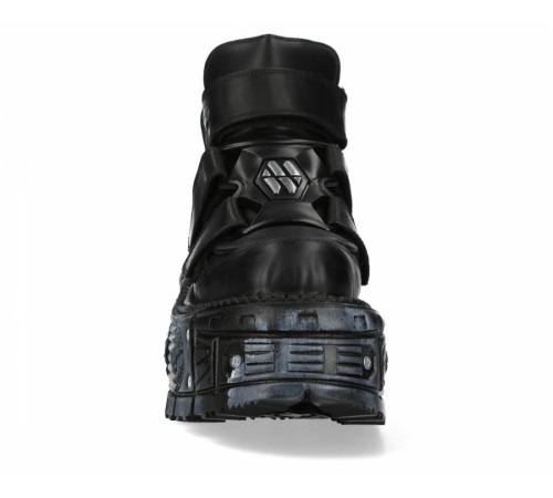 Ботильоны New Rock M-285-C80 Black Metallic Collection