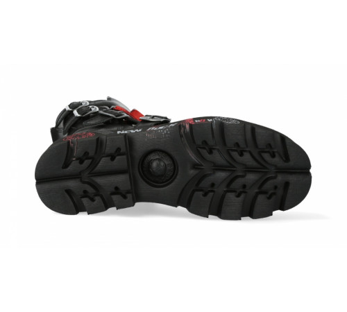 Ботинки New Rock M-373MTL-C1 Black Red Ranger Collection