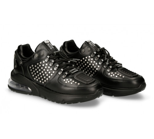 Туфли New Rock M-O009-S1 Chron Black Hybrid Collection