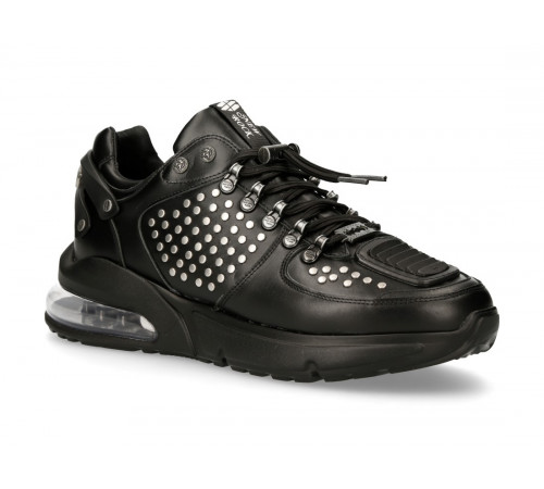 Туфли New Rock M-O009-S1 Chron Black Hybrid Collection