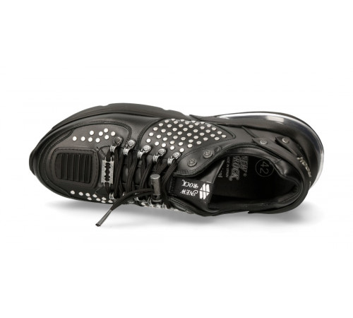 Туфли New Rock M-O009-S1 Chron Black Hybrid Collection