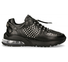 Туфли New Rock M-O009-S1 Chron Black Hybrid Collection