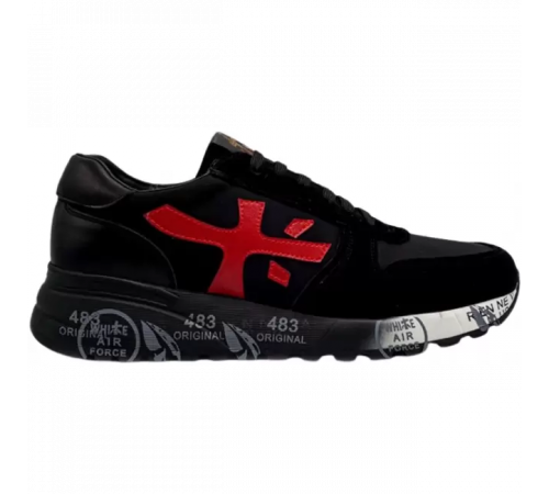 Кроссовки Premiata Mick Black Red