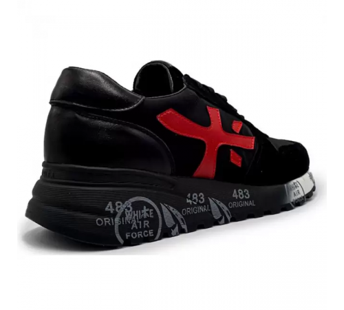 Кроссовки Premiata Mick Black Red