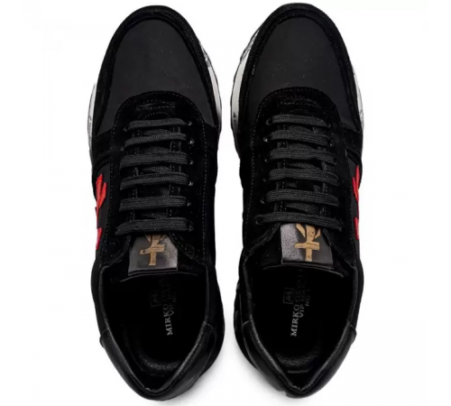 Кроссовки Premiata Mick Black Red
