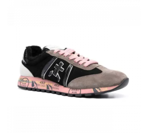 Кроссовки Premiata Lucy Black Pink