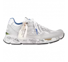 Premiata Mase Mesh светло-серые с синим