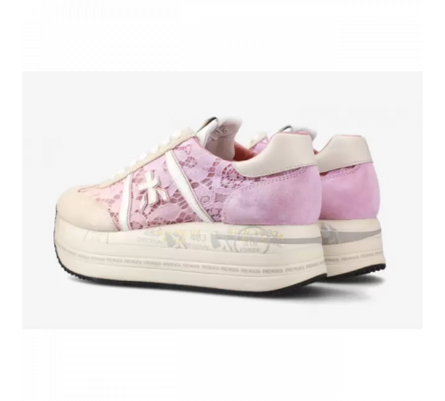 Кроссовки Premiata Beth Lace Light Pink