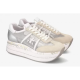 Premiata Beth серебристые с бежевым