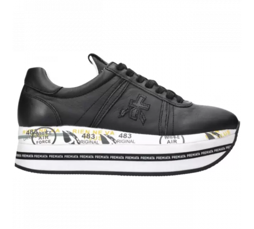 Кроссовки Premiata Beth Leather Black
