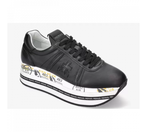 Кроссовки Premiata Beth Leather Black