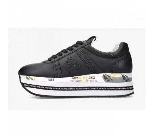 Кроссовки Premiata Beth Leather Black