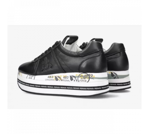 Кроссовки Premiata Beth Leather Black