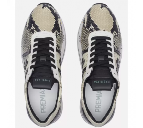 Кроссовки Premiata Beth Grey Python