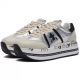 Premiata Beth бежевые с серебристым