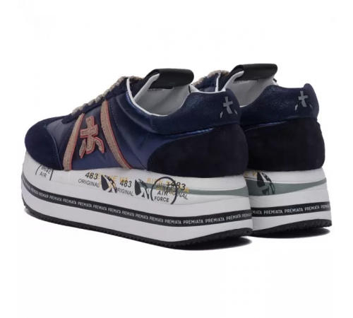 Кроссовки Premiata Beth Blue White