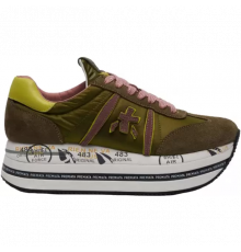 Кроссовки Premiata Beth Green Pink