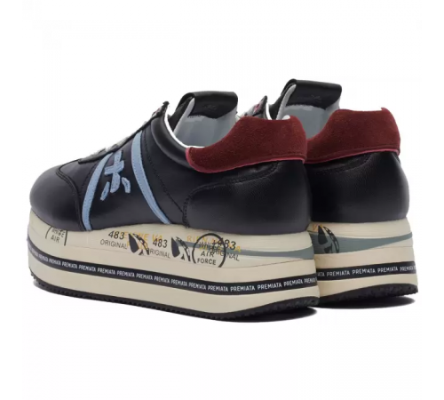 Кроссовки Premiata Beth Black Blue
