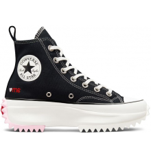 Кеды Converse Run Star Hike Platform High Love Me Black