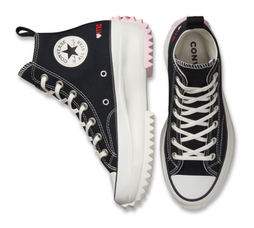Кеды Converse Run Star Hike Platform High Love Me Black
