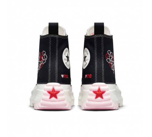 Кеды Converse Run Star Hike Platform High Love Me Black