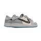 Nike x Dior Air Jordan 1 Retro Low серые