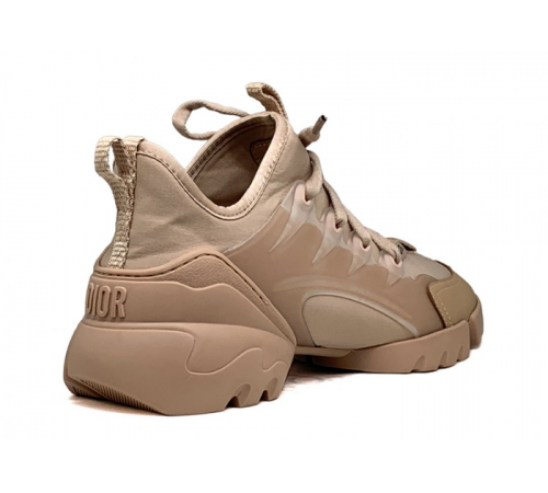 Кроссовки Dior D-Connect Nude Brown