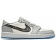 Nike x Dior Air Jordan 1 Retro Low серые