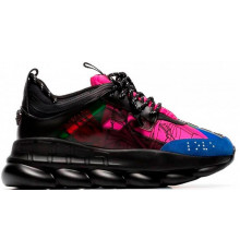 Кроссовки Versace Chain Reaction 2 Chainz Black Multicolor