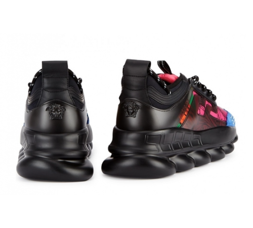 Кроссовки Versace Chain Reaction 2 Chainz Black Multicolor