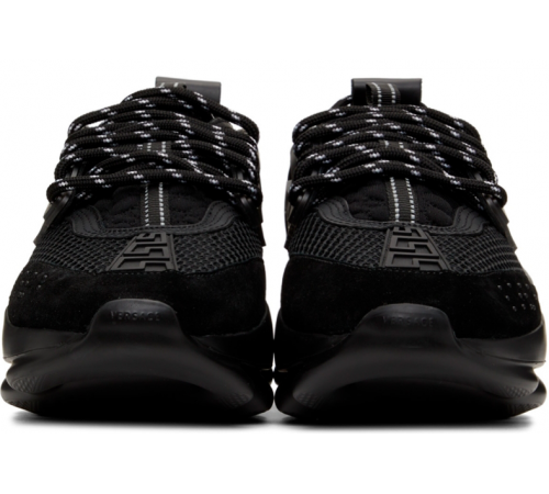 Кроссовки Versace Chain Reaction 2 Chainz All Black