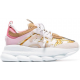 Кроссовки Versace Chain Reaction 2 Chainz White Pink