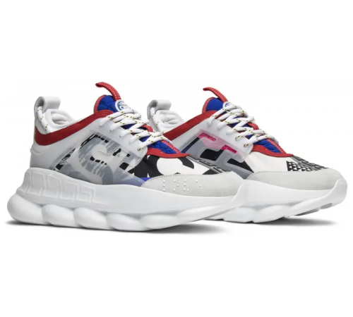 Кроссовки Versace Chain Reaction Premium White