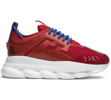 Кроссовки Versace Chain Reaction Red