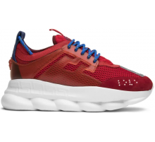 Кроссовки Versace Chain Reaction Red