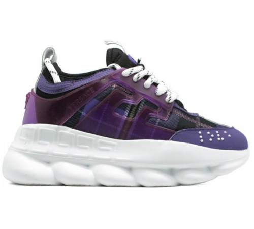 Кроссовки Versace Chain Reaction Purple