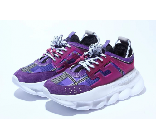 Кроссовки Versace Chain Reaction Purple