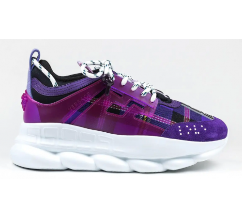 Кроссовки Versace Chain Reaction Purple