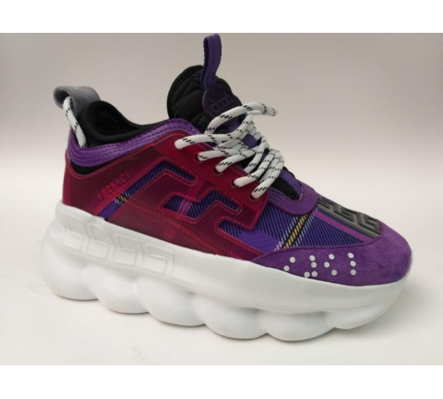 Кроссовки Versace Chain Reaction Purple