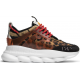 Кроссовки Versace Chain Reaction Leopard