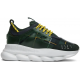 Кроссовки Versace Chain Reaction Green Wool