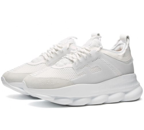 Кроссовки Versace Chain Reaction White