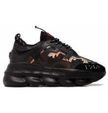 Versace Chain Reaction Canvas черные мультиколор