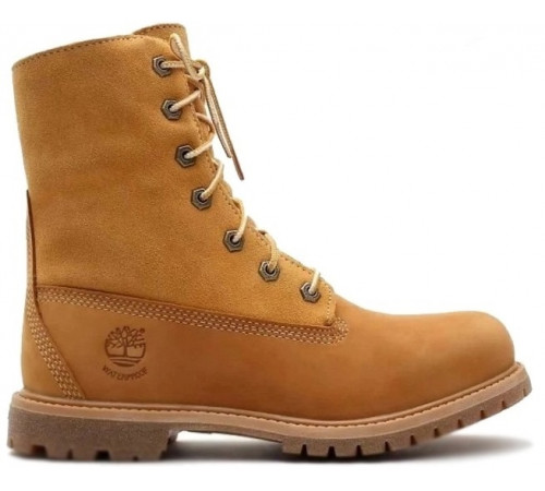 Ботинки Timberland Authentics Teddy Fleece WP Wheat Folddown зимние