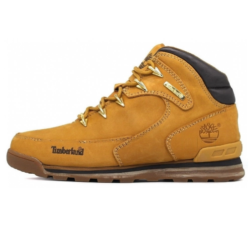 Полуботинки Timberland Euro Sprint Classic Yellow с мехом