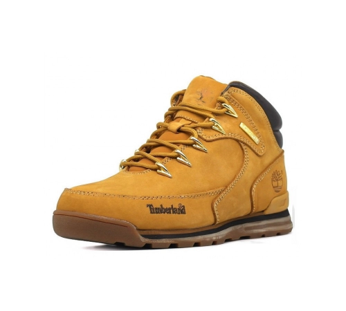 Полуботинки Timberland Euro Sprint Classic Yellow с мехом