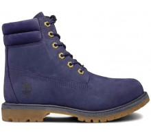 Ботинки Timberland 6 Inch Blue с мехом